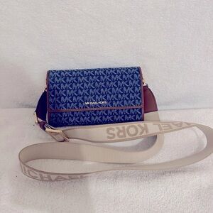 Denim Michael kors crossbody